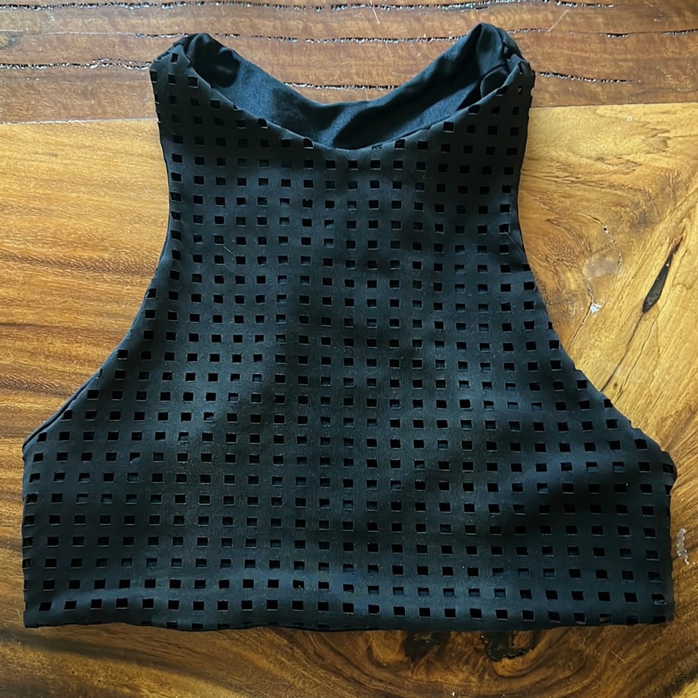 LSea Swimwear top in black (Small)